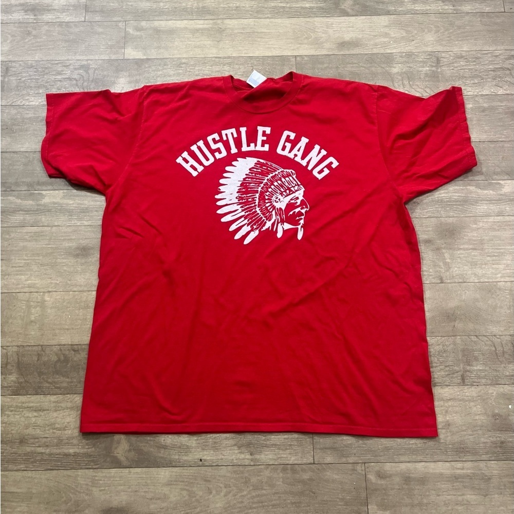Hustle Gang Red T-Shirt 3X